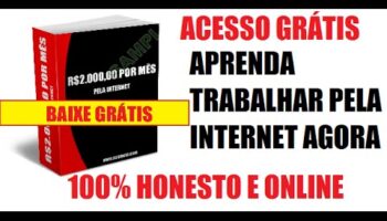 3 Formas de trabalho em casa | Sem trabalhex, mala direta ou altos investimentos