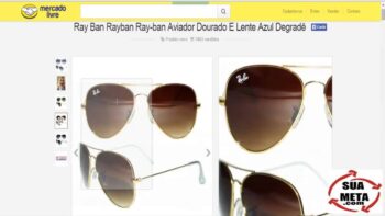 Fornecedores de óculos Ray ban – 184 mil de lucro!