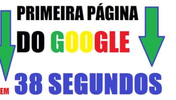 Primeira página do Google em 38 segundos | Como ficar na primeira página do Google