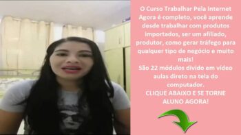 Depoimento SINCERO da aluna Edna | Trabalhar Pela Internet Agora