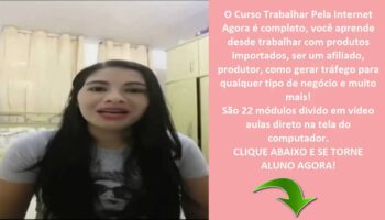 Depoimento SINCERO da aluna Edna | Trabalhar Pela Internet Agora