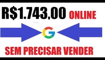 R$1.743,36 trabalhando pela internet | Dinheiro online sem vender NADA