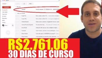 Aluno conta como gerou R$2.761,06 em 30 dias de Curso Trabalhar Pela Internet Agora