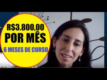 R$3.800,00 no sexto mês de curso – Mãe conta como trabalha em casa e ainda cuida dos filhos