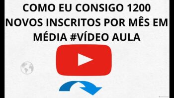 Como fazer um canal no YouTube crescer | Como eu consigo 1200 novos inscritos por mês | Vídeo aula