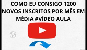 Como fazer um canal no YouTube crescer | Como eu consigo 1200 novos inscritos por mês | Vídeo aula