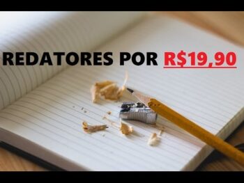 R$19,90 por pauta | Redatores para BLOGS, MINI SITES, E-BOOKS ,VÍDEOS e muitos mais!