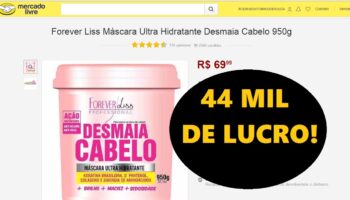 👩R$44.000,00 NO MERCADO LIVRE COM DESMAIA CABELO | UMA DAS FORMAS DE COMO TRABALHAR EM CASA