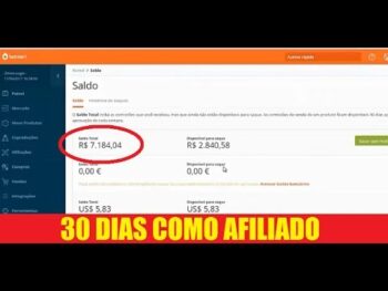 R$7.184,04 em 30 dias como afiliado da Hotmart | Cursos do Clube Sua Meta funcionam?