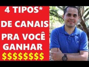 💻😱4 Tipos de canais no Youtube para você ganhar dinheiro em casa SEM SE EXPOR!