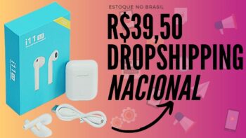 Fornecedor DropShipping fone de ouvido sem fio Bluetooth i11 TWS 5.0 | ESTOQUE NO BRASIL