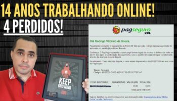 14 anos trabalhando pela internet graças a DEUS E MUITO TRABALHO! Mas foram 4 anos perdidos VEJA