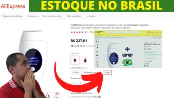 1 Fornecedor Aliexpress com ESTOQUE NO BRASIL e DropShipping NACIONAL na Shopee