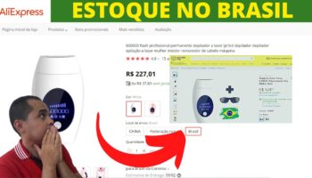 1 Fornecedor Aliexpress com ESTOQUE NO BRASIL e DropShipping NACIONAL na Shopee