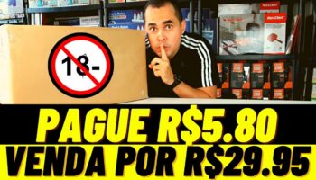 Pague R$5,80 e venda por R$29,95 no MercadoLivre usando FORNECEDOR BRASILEIRO! Mesmo sendo iniciante