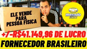 💣R$41.149,96 com 1 produto no Mercado Livre podendo usar FORNECEDOR CHINÊS COM ESTOQUE NO BRASIL