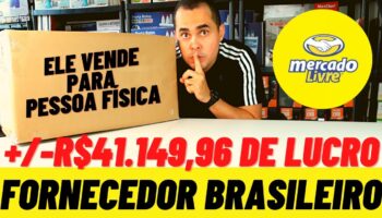 💣R$41.149,96 com 1 produto no Mercado Livre podendo usar FORNECEDOR CHINÊS COM ESTOQUE NO BRASIL