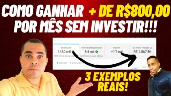 Veja como ganhar mais de R$800,00 por mês fazendo o que você gosta! NÃO FIQUE SÓ NO MERCADO LIVRE!