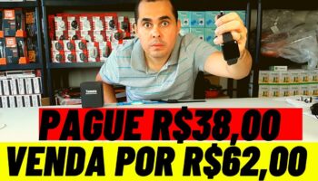 Pague R$38,00 no FORNECEDOR BRASILEIRO e venda por até R$69,00 no Mercado Livre SENDO PESSOA FÍSICA