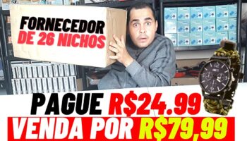 🔴Pague R$24,99 venda por ATÉ R$79,00 reais no Mercado Livre! FORNECEDOR BRASILEIRO ATUA EM 26 NICHOS