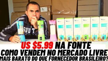 😡Produto de $5,99 é vendido no Mercado Livre mais barato do que em fornecedor brasileiro? PORQUE?