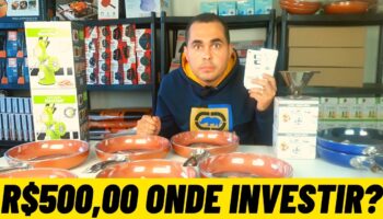 Onde e como investir R$500,00 no trabalho online? Pague R$8.50 e venda por R$22,00 no Mercado Livre