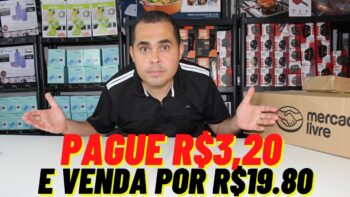 📦🔴 Pague R$3,20 e venda por R$19,80 no Mercado Livre comprando de fornecedores brasileiros