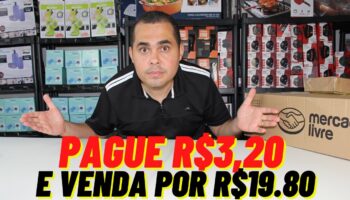 📦🔴 Pague R$3,20 e venda por R$19,80 no Mercado Livre comprando de fornecedores brasileiros