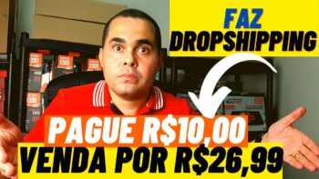 Produto de R$10,00 EM FORNECEDOR BRASILEIRO sendo vendido por R$26,99 no Mercado Livre ( FAZ DROP )