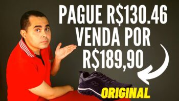 📦😱Estes fornecedores vendem calçados ORIGINAIS! Pague R$130,00 e venda por R$189,00 no Mercado Livre