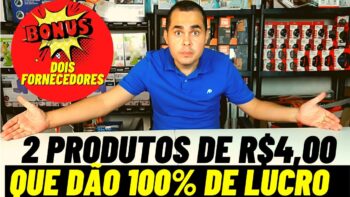 2 produtos de R$4,00 que você pode LUCRAR 100% vendendo no Mercado Livre+ 2 FORNECEDORES BRASILEIROS