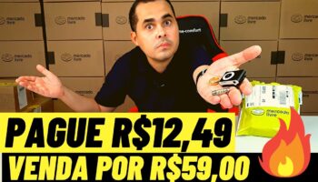 Pague R$12,49 e venda por R$55,00 no Mercado Livre comece seu negócio na internet com menos de R$100