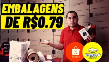 📦🤑Embalagens de GRAÇA ou á partir de R$0,78 para vendas na Shopee e Mercado Livre | 6 opções BARATAS