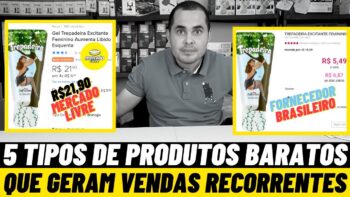 📈📦 5 tipos de produtos baratos para vender no Mercado Livre que geram VENDAS RECORRENTES