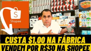 A VERDADE sobre Lucros de 100% na Shopee! Produto de $1,00 na FÁBRICA sendo vendido por R$30,00