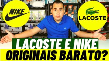 Lacoste e Nike originais barato no Outlet Catarina vale a pena mesmo? Preço de Mercado Livre?