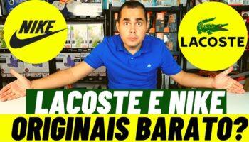 Lacoste e Nike originais barato no Outlet Catarina vale a pena mesmo? Preço de Mercado Livre?