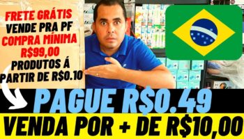 📦 Pague R$0.45 e venda por R$10,00 ou mais até fora do Mercado Livre | Fornecedor Brasileiro