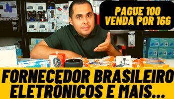 Pague R$100 e venda por R$166 até no Mercado Livre comprando deste fornecedor com estoque no Brasil