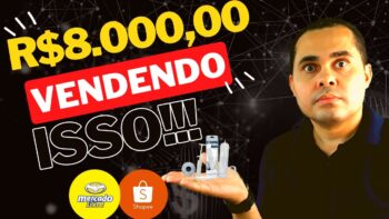 +R$8.000,00 em vendas na Shopee e Mercado Livre vendendo produto de R$22,99 de fornecedor brasileiro