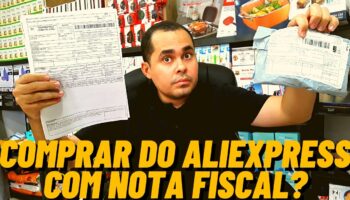 Pode importar do Aliexpress com CNPJ para vender no Mercado Livre e Shopee? Vem com nota fiscal?