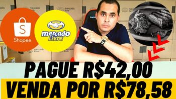 Pague R$42,00 venda por R$78,58 nicho com mais de 300 produtos para vender na Shopee e Mercado Livre