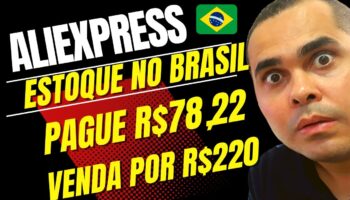 Venda na Shopee! Pague R$78,22 venda por R$220,00 no Mercado Livre Fornecedor com estoque no Brasil