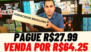 Fornecedor Brasileiro Pague R$27,99 venda por R$64,25 Loja virtual de roupa compensa ou MercadoLivre