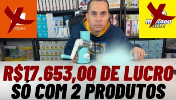 Como ganhei R$17.653,00 vendendo apenas dois produtos na internet! Sem usar Shopee nem Mercado Livre