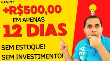 Ganhei mais de R$500,00 em 12 dias de renda extra usando estes sites! SEM ESTOQUE SEM MERCADO LIVRE!