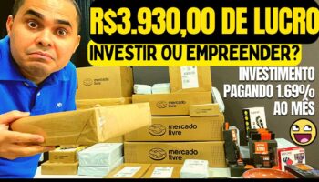 Lucro de R$3.930,00! Investir em Fundos Imobiliários ou abrir um negócio na Shopee e Mercado Livre?