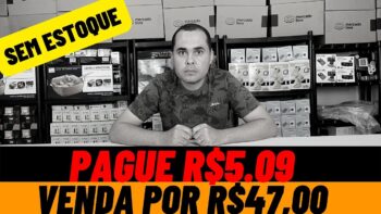 Pague R$5.09 e venda por até R$47,00 sem precisar estoque e sem fazer DropShipping no MercadoLivre