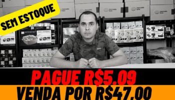 Pague R$5.09 e venda por até R$47,00 sem precisar estoque e sem fazer DropShipping no MercadoLivre