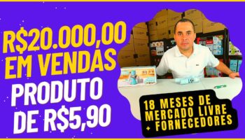 🔴Mais de R$20.000,00 em vendas no Mercado Livre com um produto de R$5,90 fazendo 130 vendas POR DIA!